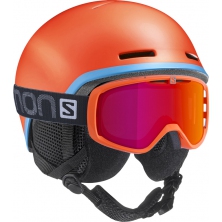 lyžařská helma SALOMON Grom orange/blue KIDS 18/19