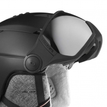 lyžařská helma SALOMON Icon 2 Visor black/silver 20/21