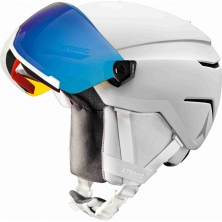 lyžařská helma ATOMIC Savor Visor Stereo white 24/25