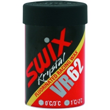 vosk SWIX VR62 45g stoupací červeno/žlutý 0°/+3°C
