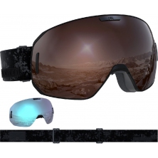 lyžařské brýle SALOMON S/MAX Access black/solar mirror 20/21