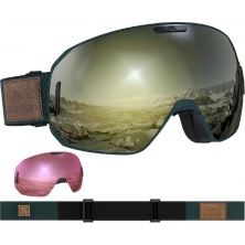 lyžařské brýle SALOMON S/MAX sigma green/solar black gold 20/21