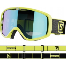 lyžařské brýle SALOMON Aksium yellow/uni mid blue 20/21