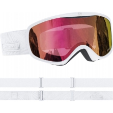 lyžařské brýle SALOMON Sense white rays/uni ruby 20/21
