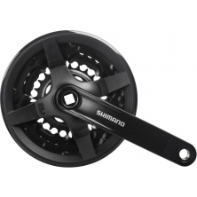 kliky Shimano FC-TY301 48-38-28/175, kryt