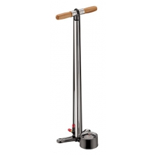 pumpa LEZYNE Alloy Floor Drive silver/hi gloss