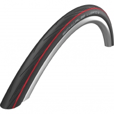 plášť SCHWALBE Lugano II 25-622, black/red, drátový