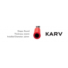 gripy WOLF TOOTH Karv Grips 6,5 mm red