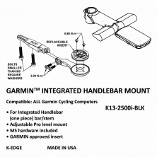 držák computeru K-EDGE Garmin Integrated black