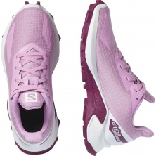 SALOMON Alphacross Blast Jr. orchid/white/plum