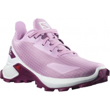 SALOMON Alphacross Blast Jr. orchid/white/plum