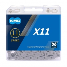 řetěz KMC X-11 silver/grey 114 článků