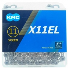 řetěz KMC X-11 EL silver 118 článků