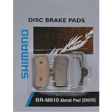 brzdové destičky Shimano D02S metal