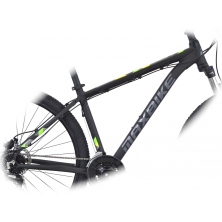 MAXBIKE Malawi 29 (2022) černá mat/žlutá