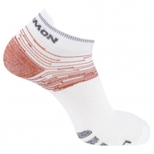 ponožky SALOMON Predict Low orange/white