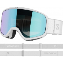 lyžařské brýle SALOMON Aksium 2.0 white/universal mid blue