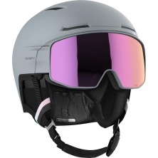 lyžařská helma SALOMON Driver Prime Sigma Plus wrough iron 22/23