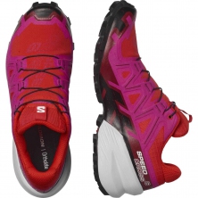 SALOMON Speedcross 6 W red/berry/white