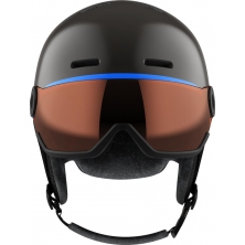lyžařská helma SALOMON Grom Visor black 22/23