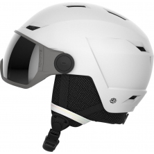 lyžařská helma SALOMON Icon LT Visor FLS white 23/24