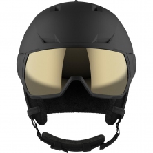 lyžařská helma SALOMON Pioneer LT Visor Sigma black/grey 22/23