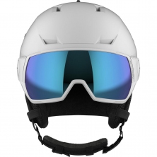 lyžařská helma SALOMON Icon LT Visor white 22/23
