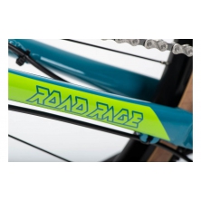 GHOST Road Rage EQ (2022), Blue Green/Lime Green