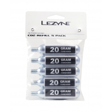 bombičky LEZYNE 20g CO2 Refill 5 pack