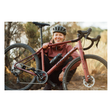 GHOST Asket Advanced AL (2025) Metallic Rusted Dark Red/Black Matt