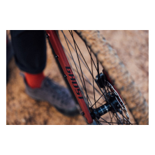 GHOST Asket Advanced AL (2025) Metallic Rusted Dark Red/Black Matt