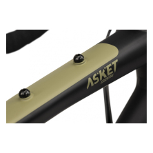 GHOST Asket Essential AL (2025) Black/Light Khaki