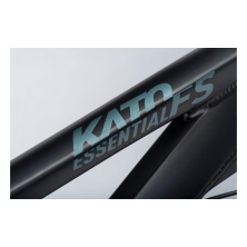 GHOST Kato FS Essential 29 (2025) Black/Green Bay Metallic Matt
