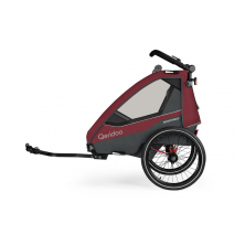 vozík Qeridoo Sportrex 2 Cayenne Red