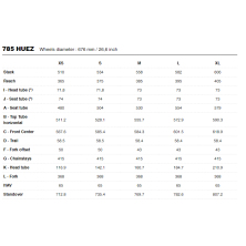 LOOK 785 Huez Disc (2023) Black Metallic Red Mat Glossy, Shimano 105