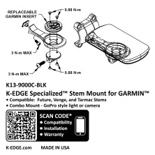 držák computeru K-EDGE Garmin Specialized Future Combo Mount