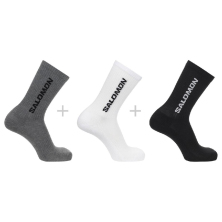 ponožky SALOMON Everyday Crew 3-pack black/white/grey