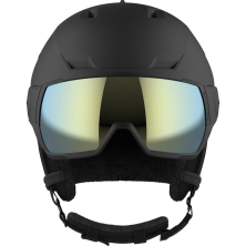 lyžařská helma SALOMON Pioneer LT Visor Photo Sigma black 23/24