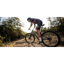 ORBEA OIZ M-TEAM XTR (2024), tanzanite carbon view/carbon raw