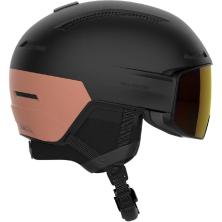 lyžařská helma SALOMON Driver Prime Sigma Photo MIPS black/rose gold metallic 23/24