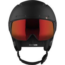 lyžařská helma SALOMON Driver Prime Sigma Photo MIPS black/rose gold metallic 23/24