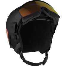 lyžařská helma SALOMON Driver Prime Sigma Photo MIPS black/rose gold metallic 23/24