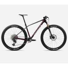 ORBEA ALMA M PRO (2024), wine red carbon view/carbon raw