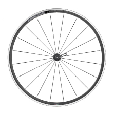 zapletená kola 28" MICHE Reflex XL dark