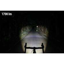 přední světlo SEEMEE EVO 1700 black
