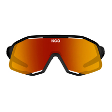 brýle KOO Demos Black matt/red mirror