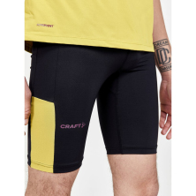 kraťasy CRAFT PRO Hypervent Short černá/žlutá