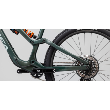 ORBEA RALLON M-TEAM (2024), forest green carbon view/blue stone