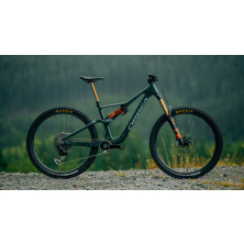 ORBEA RALLON M-TEAM (2024), forest green carbon view/blue stone