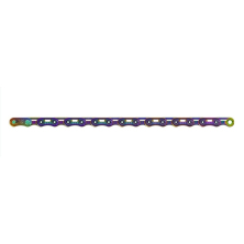 řetěz SRAM CN RED E1 Flattop 12s 114čl. rainbow